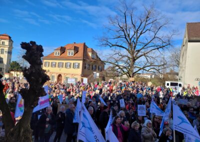 2024 Kundgebung in Tettnang Gemeinsam für Demokratie Foto © Kerstin Mommsen