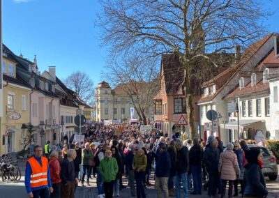 2024 Tettnang Kundgebung Gemeinsam für Demokratie Foto © Kerstin Mommsen