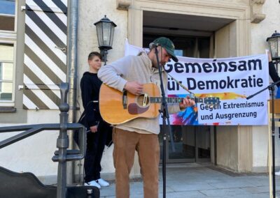 2024 Tettnang Kundgebung Gemeinsam für Demokratie Foto © Kerstin Mommsen