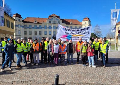 2024 Tettnang Kundgebung Gemeinsam für Demokratie Foto © Kerstin Mommsen