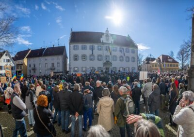 2024 Tettnang Kundgebung Gemeinsam für Demokratie Foto © Johannes Junker